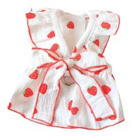 Ioensy - Chaleco Para Perros, Disfraz Para Fiestas Navideñas, Ropa Transpirable Para Mascotas, Linda Camiseta Para Perros, Xs, Color Blanco