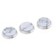 thumbnail image 5 of Trompeta Dedos Botones Piezas de instrumentos musicales de latón Accesorio Blanco Gris, 5 of 5