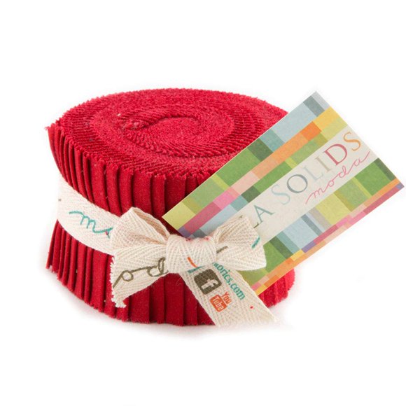 Rollo Jelly Roll Rojo Jr 2,5 × 112 cm – Moda Fabrics