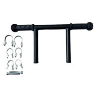 Magideal - Extensión Del Manillar De La Manija Del Cochecito, Extensión Del Manillar De Metal Resistente, Reposabrazos De Extensión Para Cochecito, Accesorios Pa 3 Clips