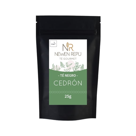 Té Negro Cedrón Premium Blend Gourmet 25g Newen Repü