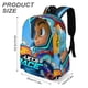 thumbnail image 3 of Hot Wheels: Vamos a Correr-theme Backpack, Campus style schoolbag Bookbag with Adjustable Shoulder Straps And Large Zip Compartment, Unisex Travel Bags.42x30x15cm, 3 of 6