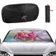 thumbnail image 1 of Cristiano Ronaldo-theme Car Sun Umbrella Windshield Sun Shade | Foldable Front Window Sunshade | UV Protection Heat Insulation 133x73cm, 1 of 6