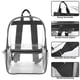 thumbnail image 2 of Mochila Trail maker de PVC transparente transparente para niños, color negro, 2 of 8