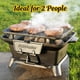 thumbnail image 2 of Carbón portátil Hibachi Grill IronMaster para exteriores, 2 personas, 2 of 6