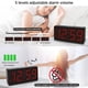 thumbnail image 5 of Reloj digital Peakeep que funciona con pilas y alarma para dormitorios, 5 of 7