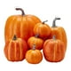 thumbnail image 4 of 7 calabazas artificiales de espuma para manualidades, accesorios para fotos, decoración de Halloween, calabazas decorativas de otoño para decoración Naranja intenso, 4 of 5