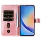 thumbnail image 4 of Funda con Cremallera para Samsung Galaxy A35, Carcasa Cartera de Cuero PU con Soporte y Tarjetero, 4 of 6
