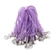 thumbnail image 4 of 100x Correas De Cuerda Para Teléfono DIY Cordones Para Teléfono Para Cámaras Llaveros Decoraciones Con Flash Púrpura Claro, 4 of 5