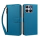 thumbnail image 1 of Funda Tipo Billetera para Motorola Moto Edge 70 Fusion con Soporte y Bolsillo con Cierre Azul, 1 of 1