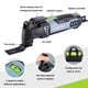 thumbnail image 2 of Kit multiherramienta oscilante WORKPRO de 3.0 amperios con cable, 17 piezas, 2 of 7