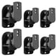 thumbnail image 1 of Soporte de pared para altavoz satélite TNP, paquete de 6, negro, 1 of 6