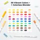 thumbnail image 3 of Ohuhu Adult Coloring Book Markers Paperfriendly WaterBased, 3 of 3