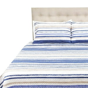 Chantilly - Cubrecama Microfibra Estampado Lineas King