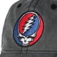 thumbnail image 5 of Sombrero Bioworld con el logotipo de Grateful Dead Steal Your Face, gris, 5 of 5