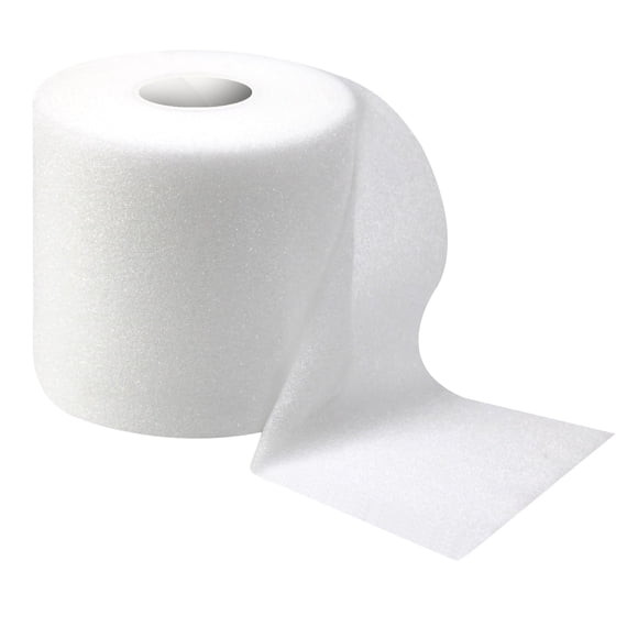 Cinta adhesiva deportiva de espuma Jtshy de 7 cm x 27 m (blanca)