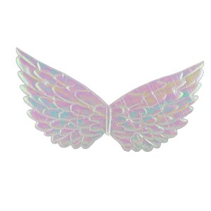 Magideal - Ángel Para Niños, Accesorios Para Disfraces, Disfraces, Disfraces, Alas Para Halloween, De Cumpleaños, Navidad, Día Niño, Regalos De , Blanco