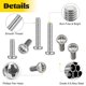 thumbnail image 3 of Kit de Tornillos de Cabeza Plana Fgruh M1-M1.7 1140 piezas, 3 of 7