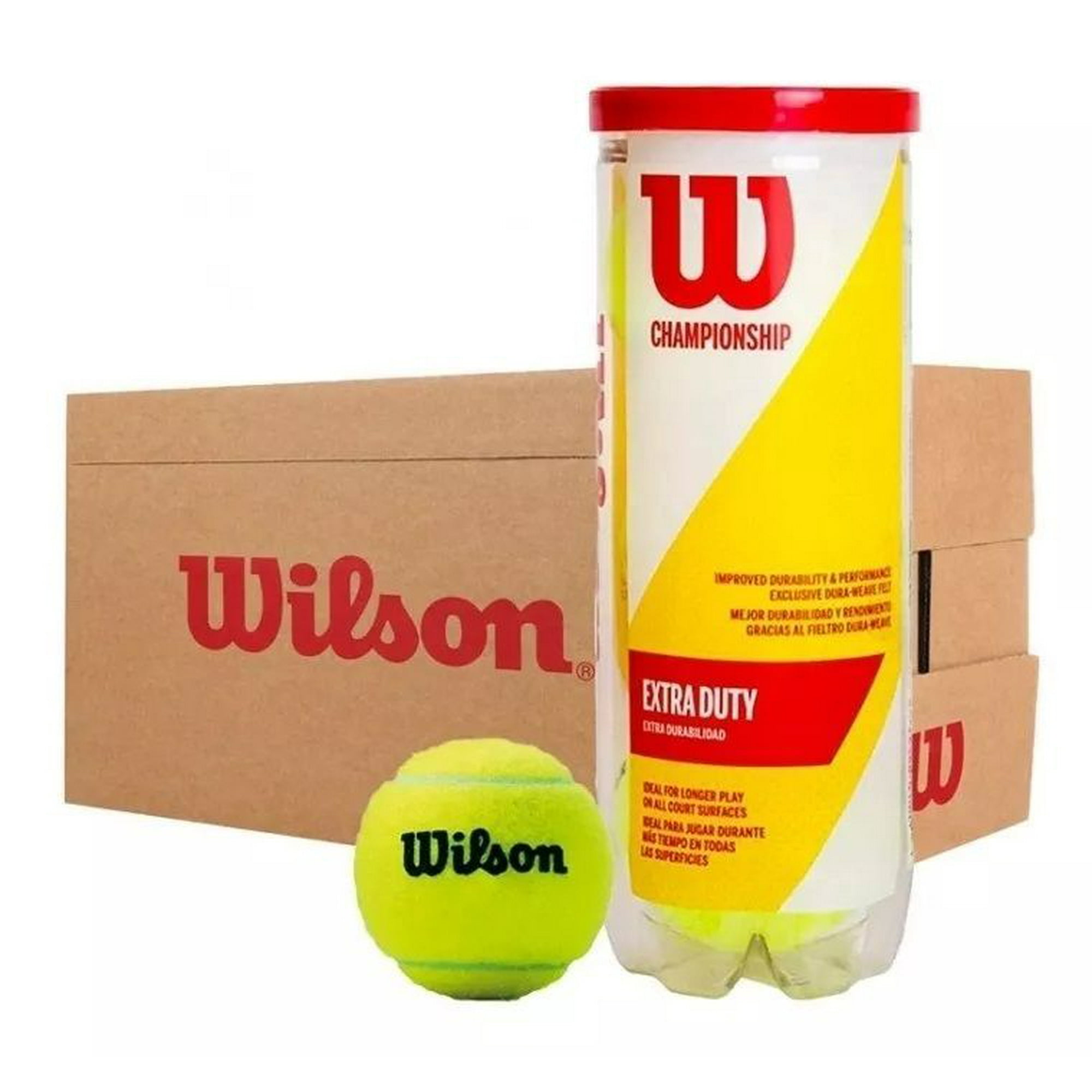 Caja De Pelotas De Tenis Wilson Championship X3 - 24 Tarros