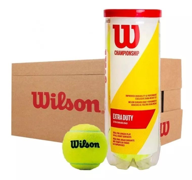 Caja De Pelotas De Tenis Wilson Championship X3 - 24 Tarros