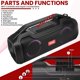 thumbnail image 2 of Altavoz Pyle 40W Bluetooth impermeable con luces RGB, 2 of 8