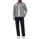 thumbnail image 2 of INSPIRE CHIC Chaqueta de Camionero de Manga Larga con Botones y Solapa para Hombre S Gris, 2 of 6