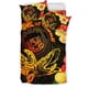 thumbnail image 3 of Juego De Cama Hawaii Polynesian Hawaii Sharks Tribal Patterns Naranja, 3 of 3