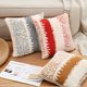 thumbnail image 5 of REGALWOVEN Paquete de 2 Fundas de Almohada Decorativas de Felpa Boho Suaves y Acogedoras para Sofá Dormitorio Coche Verde 20" x 12", 5 of 7