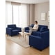 thumbnail image 1 of Juego de Fundas para Sillones 3+1+1 Diseño Hojas Elásticas y Lavables, 1 of 5
