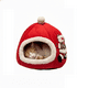 thumbnail image 3 of Cama Mascota Nido Muñeco De Nieve Color Rojo, 3 of 3