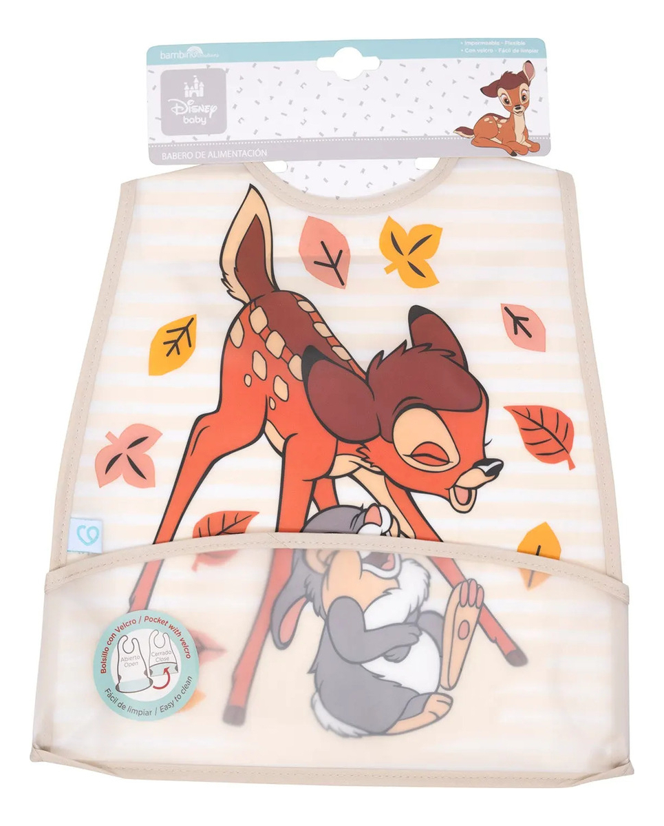 Bambino Babero Impermeable Bambi