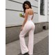 thumbnail image 3 of Conjunto Deportivo Para Mujer Top Tirantes Pantalon Palazzo, 3 of 6