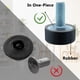 thumbnail image 2 of Niveladores para muebles LanxiMEY M8 ajustables de goma, 8 piezas, 2 of 7