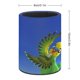 thumbnail image 2 of Loro-theme Cylinder Pen Holder Pencil Organizer with Flannel Lining PVC Leather Material Cardboard Base for study work 10*8CM, 2 of 6