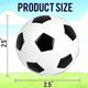 thumbnail image 2 of Pelota antiestrés wjzbqjz - Pack de 6 de espuma con diseño de fútbol, 2 of 5