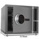 thumbnail image 5 of Caja fuerte biométrica BBRKIN 35 × 30 × 28 cm con pantalla de huella dactilar, 5 of 6