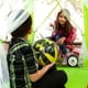 thumbnail image 4 of Tienda de campaña Toynk Green Hexagon Fantasy Castle Princess Kids, 4 of 7