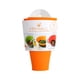 thumbnail image 2 of Protector anti salpicaduras Frywall 25 cm Naranja – Apto para lavavajillas, 2 of 8