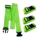 thumbnail image 3 of 4 Uds Correas De Equipaje Vinculante Ajustable Sostiene La Maleta Juntos Cinturones De Equipaje Verde, 3 of 5