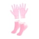 thumbnail image 1 of Guantes Y Calcetines De Silicona Para Spa Para Mujer, Para Playa, Invierno, Uso Diario, Color Rosa, 1 of 5