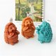 thumbnail image 5 of Molde de silicona para velas, paquete de 2, Zohuyar, erizo y hongo, 5 of 5