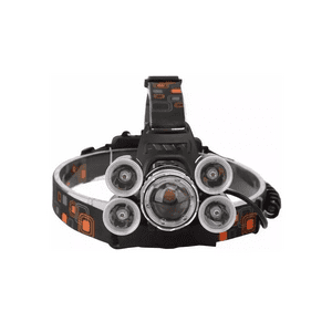 Genérico - Linterna Led Cintillo Cabeza Led T6 Cree Recargable /L009 Linterna Negro Luz Blanco