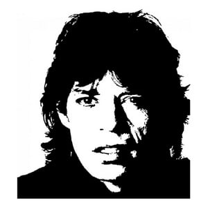 Rienda Libre Graphics - Decomural Mick Jagger Rolling Stones Ws-33952