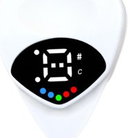 Magideal - Sintonizador De Guitarra Acústica Calibración Sintonizador De Instrumentos Musicales Accesorios De Sintonizador Electrónico Digital Selección De Guita