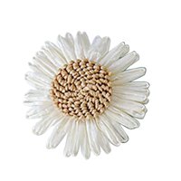 Bothyi - Anillo De Servilleta De Girasol Para Mesa De Cena, Decoración Para Fiestas, Reuniones Familiares, Color Blanco