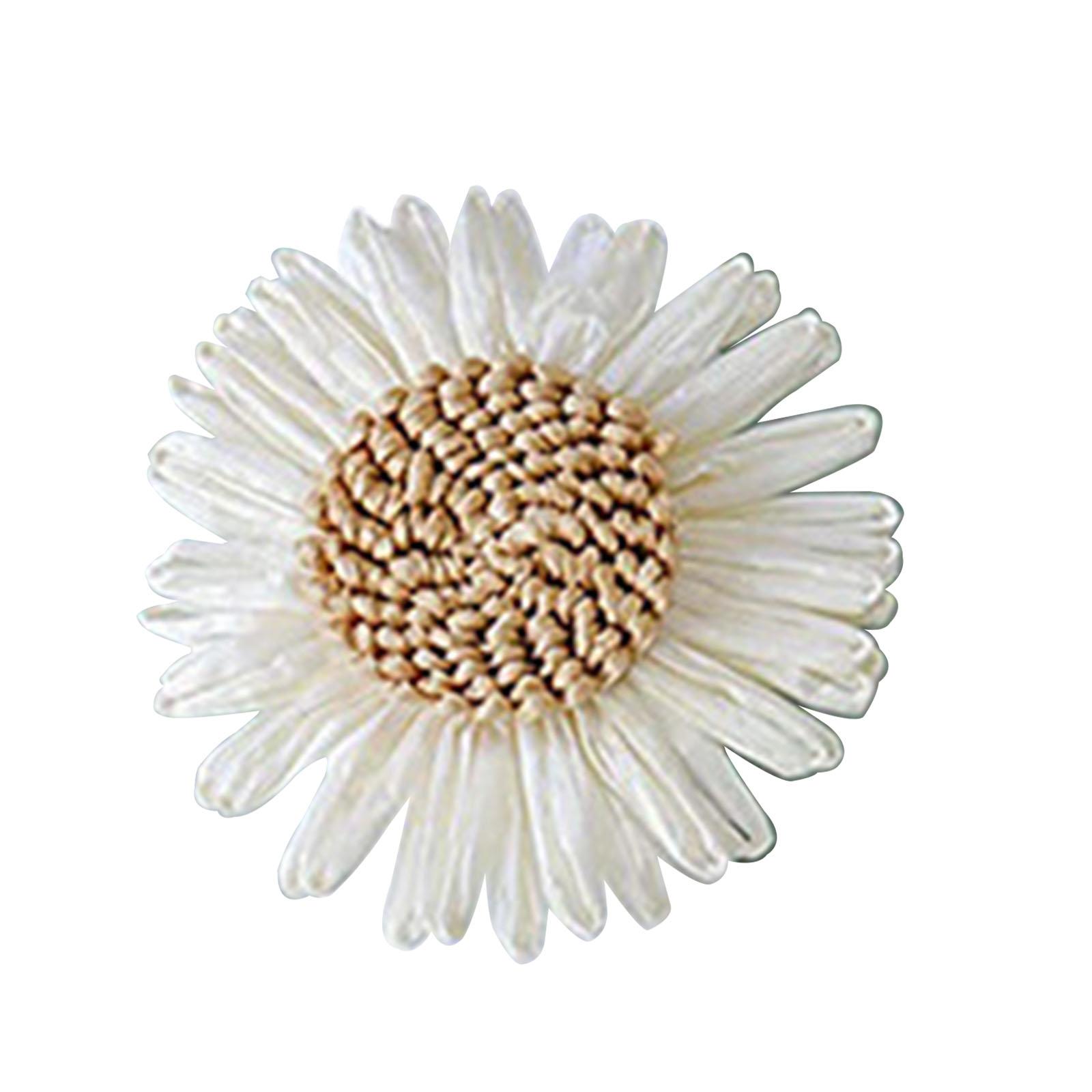 Bothyi - Anillo De Servilleta De Girasol Para Mesa De Cena, Decoración Para Fiestas, Reuniones Familiares, Color Blanco