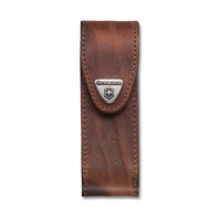 Victorinox - Estuche De Cuero Color Café Para Cinturón. Tamaño 13X4,3X4 Cm