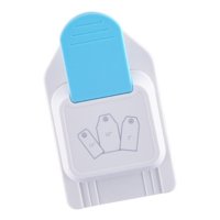 Perforador Diseño Etiqueta O Tag, 3 Tamaños. Creative Blanco