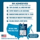 thumbnail image 4 of Adhesivo RH Adhesive S-18 multiusos, 3.78 L, resistente al agua, 4 of 6