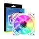 thumbnail image 1 of Ventilador Gamemax FN12A-S2I-W, 120mm ARGB Blanco, 1 of 5